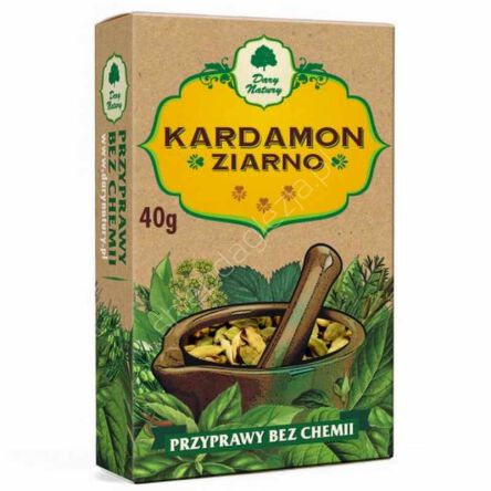 Przyprawa Eko Kardamon ziarno 40g