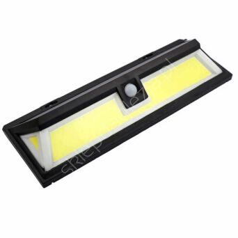 Lampa solarna zawieszana czujnik szeroka 30cm