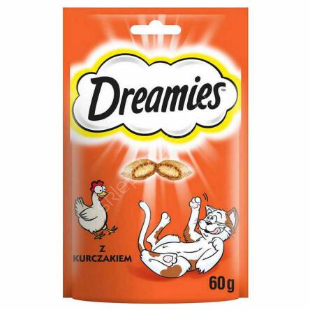 Dreamies z kurczakiem 60g 