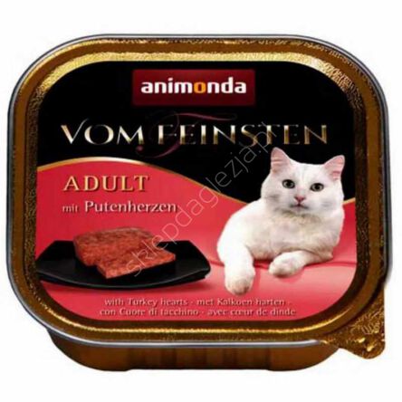 Animonda dla kota 100g Adult serca indycze