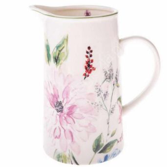 Dzbanek porcelanowy kwiatki 1,1l