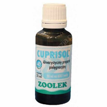 Preparat Akwarystyczny ZO Cuprisol 30ml