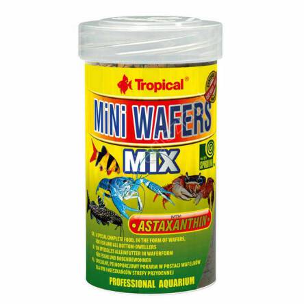 Pokarm dla ryb akwariowych Mini Wafers Mix 55g