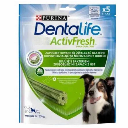 Purina   115g Dentalife Activ Fresh Medium