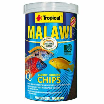 Pokarm dla ryb akwariowych Malawi Chips 1000ml