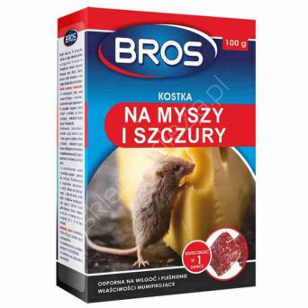 Kostka na myszy i szczury 100g 