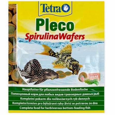 Pokarm dla ryb akwariowych Tetra Spirul Wafers 15g