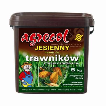 Nawóz jesienny do trawników 5kg Agrecol