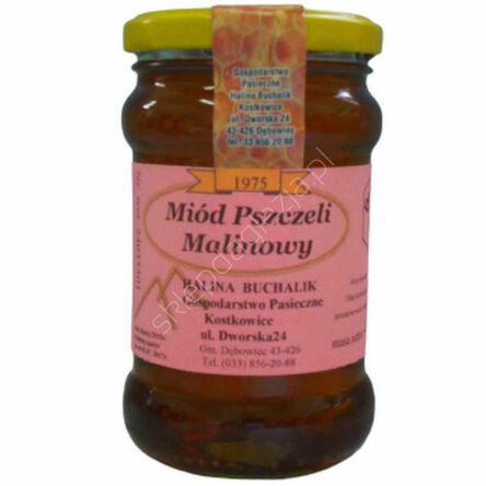 Miód malinowy 400g B