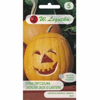 Dynia ozdobna jadalna Jack O'Lantern 2,0g  L