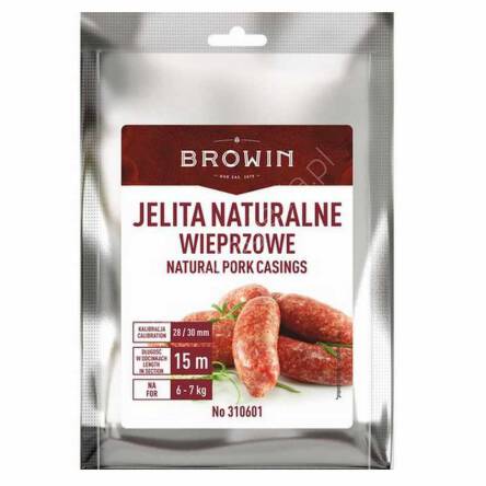 Jelita naturalne Wieprzowe - kal28/30mm -15m