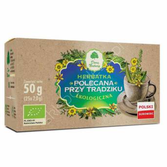 Herbata Eko polecana przy tradziku 25*2g