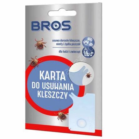 Karta do usuwania kleszczy