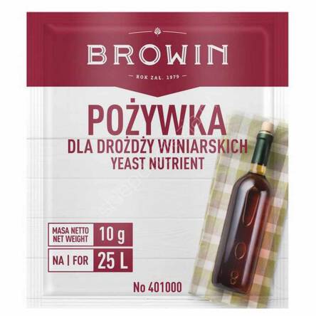 Pożywka dla drożdży winiarskich