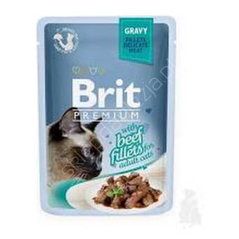 Brit Care Kot   85g sos Beef Fillet 