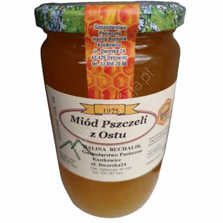 Miód oset 900g B