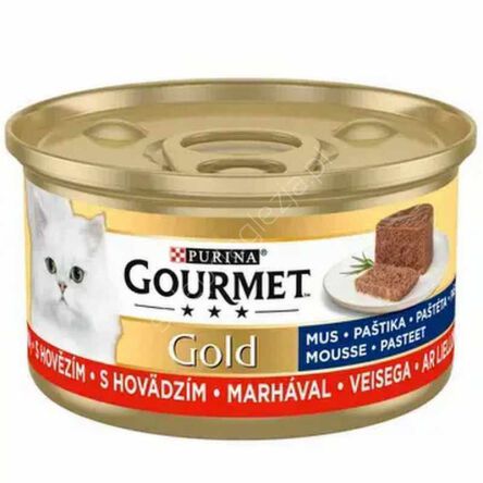 Purina    85g Gourmet Gold Mus Wołowina