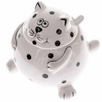 Cukiernica ceramiczna kot