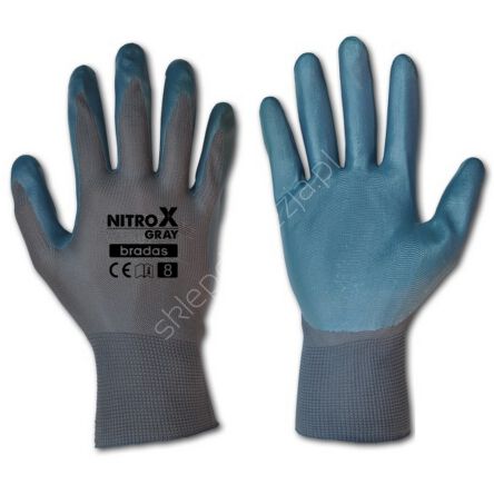 Rękawiczki Nitrox Grey roz. 9