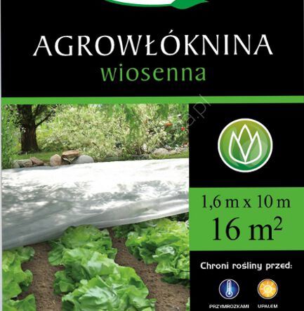 Agrowłóknina 1,6*10 P17 hobby biała