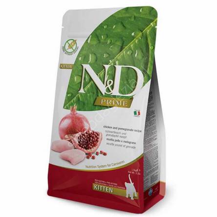 Farmina N&D Cat Kitten chicken&pomegranate  1,5kg