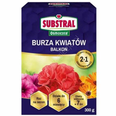 Nawóz Osmocote Burza Kwiatów 2w1 300g Su