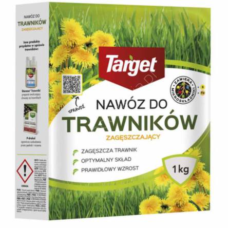 Nawóz Target Trawnik zagęszczający przeciw chwastom 1kg