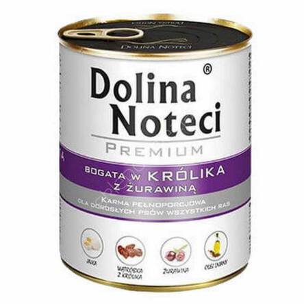 Rafi Dolina Noteci 800g dla psa królik z żurawiną