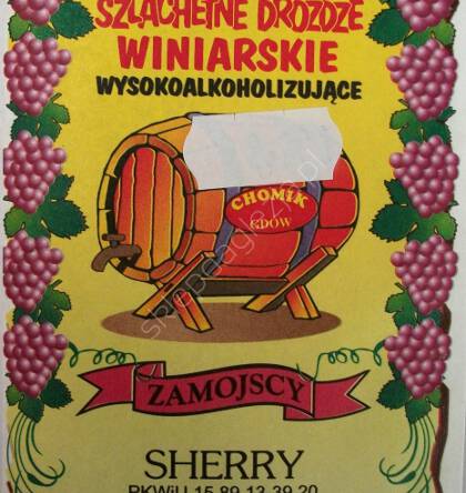 Drożdże winiarskie Sherry