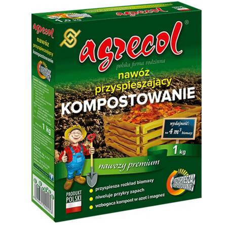 Nawóz Przyspieszający kompostowanie 1kg Agrecol