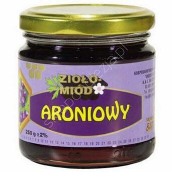 Miód 0,25kg aroniowy zioło-miód 