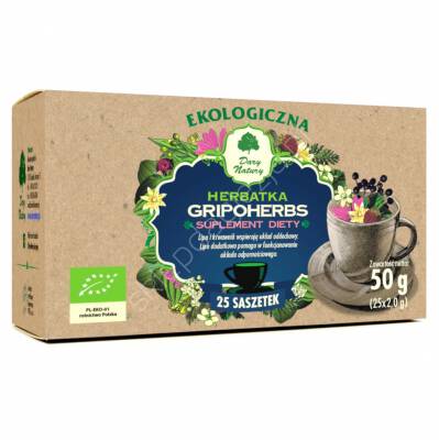 Herbata Eko Gripoherbs 25x2g