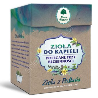 Zioła do kąpieli przy bezsenności 4x50g