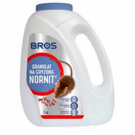 BROS Granulat na nornice 1000g Nornit, karbid