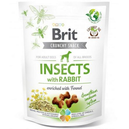 Brit  Pies Snack Insect Rabbit 200g