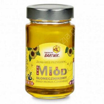 Miód 0,3kg słonecznikowy  