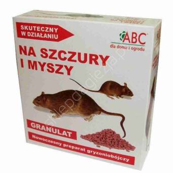 Granulat na szczury i myszy 140g ABC