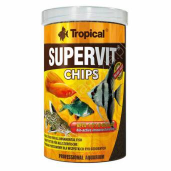 Pokarm dla ryb akwariowych Supervit Chips 250ml