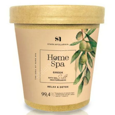 Sól do kąpieli Home Spa Greek 350g