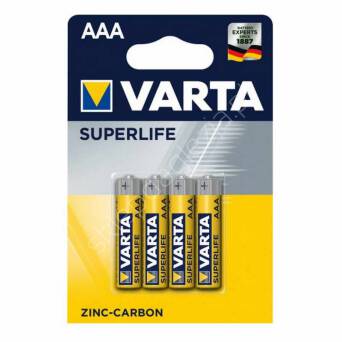 Bateria Varta 4szt 1.5V R03 AAA Superlife