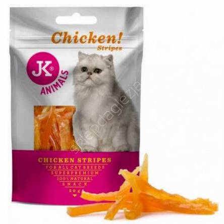 Przysmak JK dla kota Chicken strips 50g