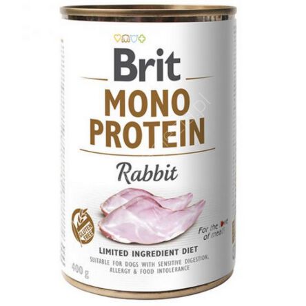 Brit Care Mono pies 400g królik