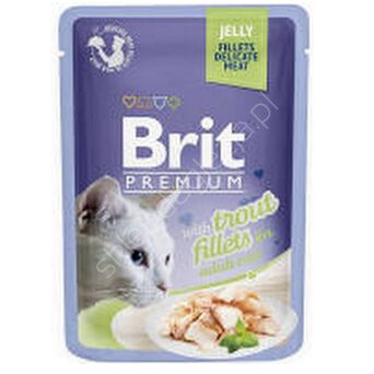 Brit Care Kot   85g żel Trout Fillet