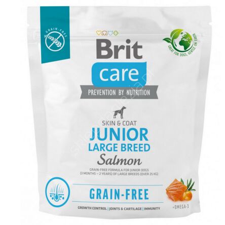 Brit Care Pies  1kg Junior Large Salmon Grain-Free