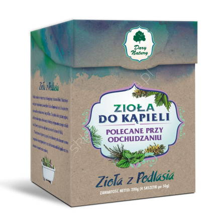 Zioła do kąpieli przy odchudzaniu 4x50g