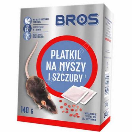 BROS Płatki na myszy 140g