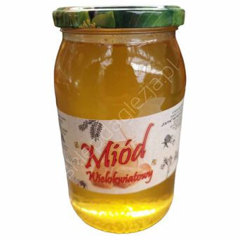 Miód 0,9L pszczeli wielokwiatowy (1150g) K