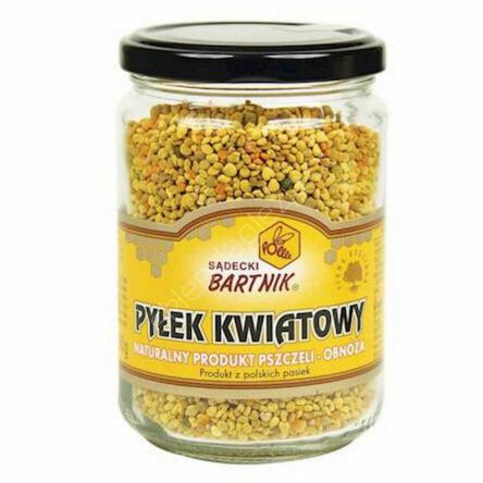 Miód pyłek kwiatowy 0,2kg słoik