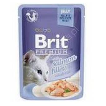 Brit Care Kot   85g żel Salmon Fillet