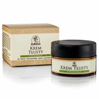 Korana Wosk pszczeli Krem do twarzy tłusty z wit.F  50ml